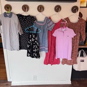 Cat & Jack girls spring summer dresses and rompers bundle size medium 8